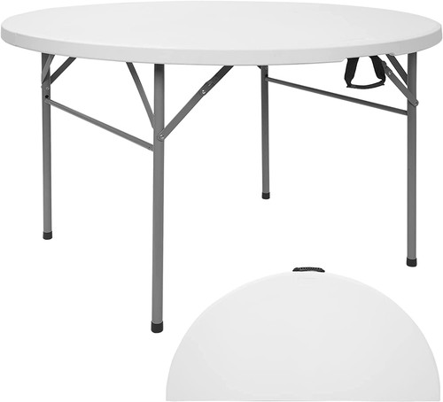 Inch fold half round - inch, fold-in-half
